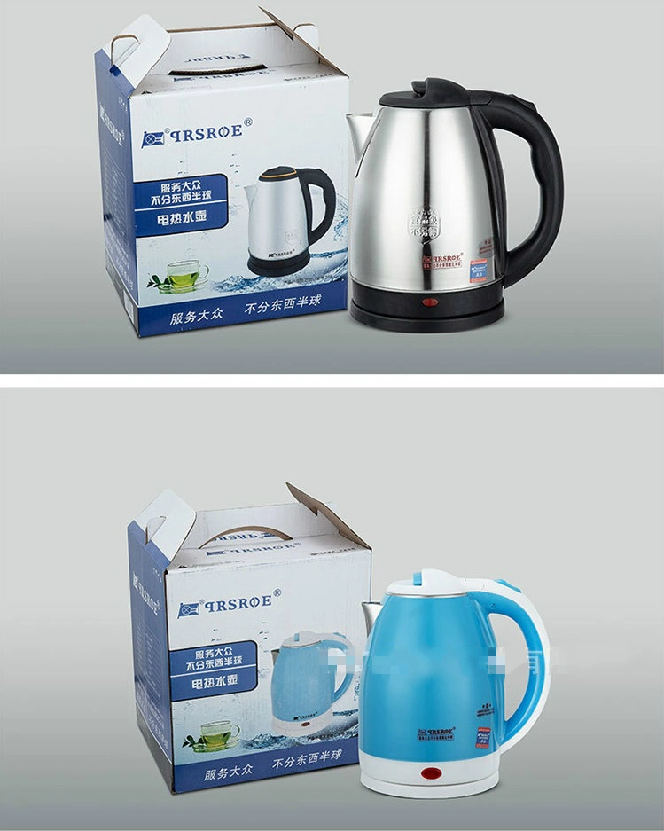 2.0L Stainless Steel Automatic Power off Home Household Kitchen Appliance Kitchenware Electric Kettle Customized