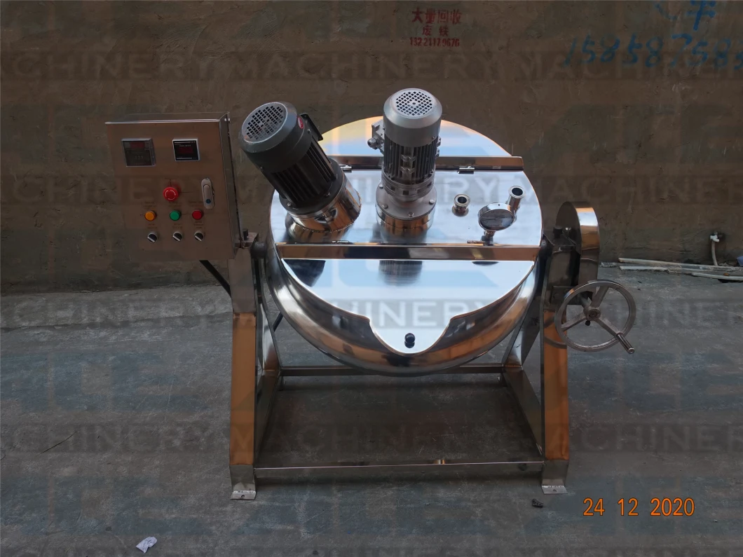 Ace Double Jacketed Kettle 100L 200L Electric Jacketed Kettle Cooking Pot