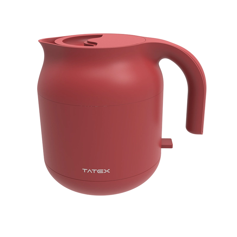 Fashionable Design Seamless Inner Double Layer Hotel Small Electric Water Kettle Plastic