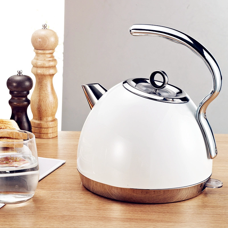 Electric Kettle Stainless Steel Automatic Power off Kitchen Anti-Dry Protection 220V