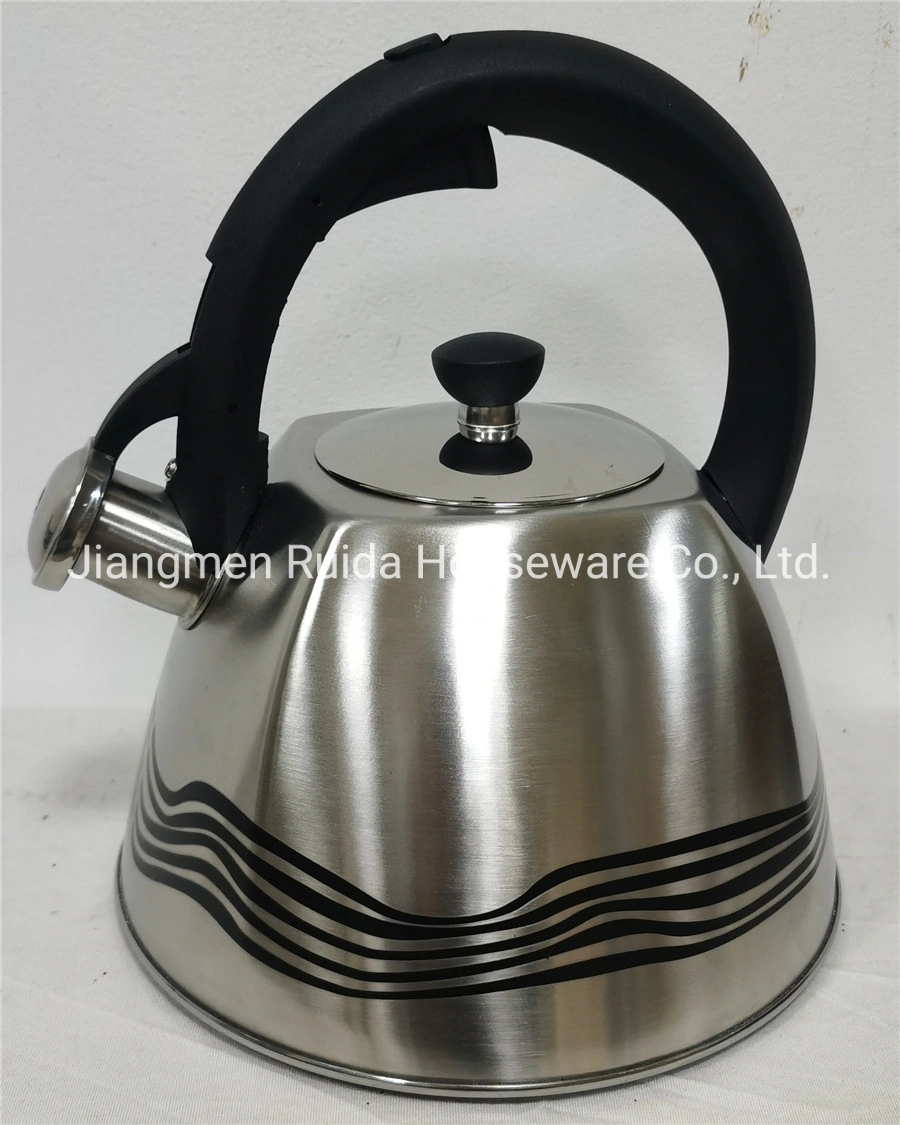 Stainless Steel Kitchenware 3.0L Stainless Steel Whistling Kettle Stainless Steel Water Kettle