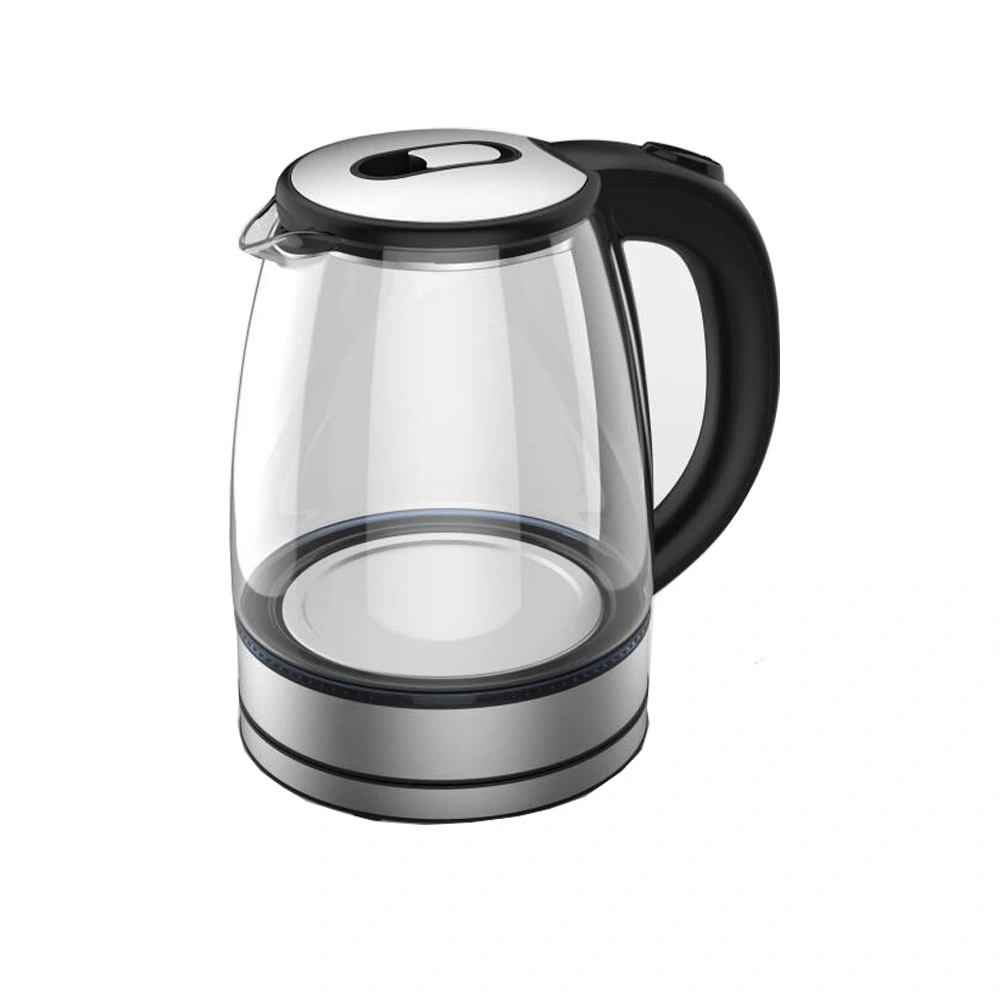 Kt201 Hot Sales 1.8L 360 Degree Cordless Base Electric Glass Kettle