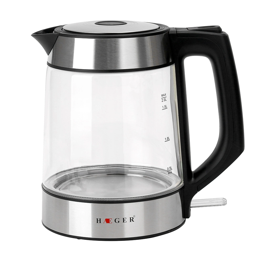 2 L Home Appliance Lead Free Glass Electric Boil Tea Kettle