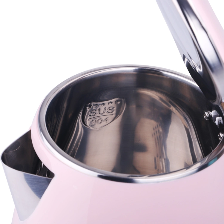 2L 304# S. S. Double Layers Steel Electric Kettle for Healthly