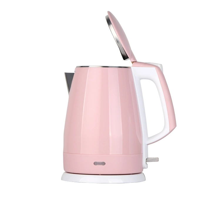 2L 304# S. S. Double Layers Steel Electric Kettle for Healthly