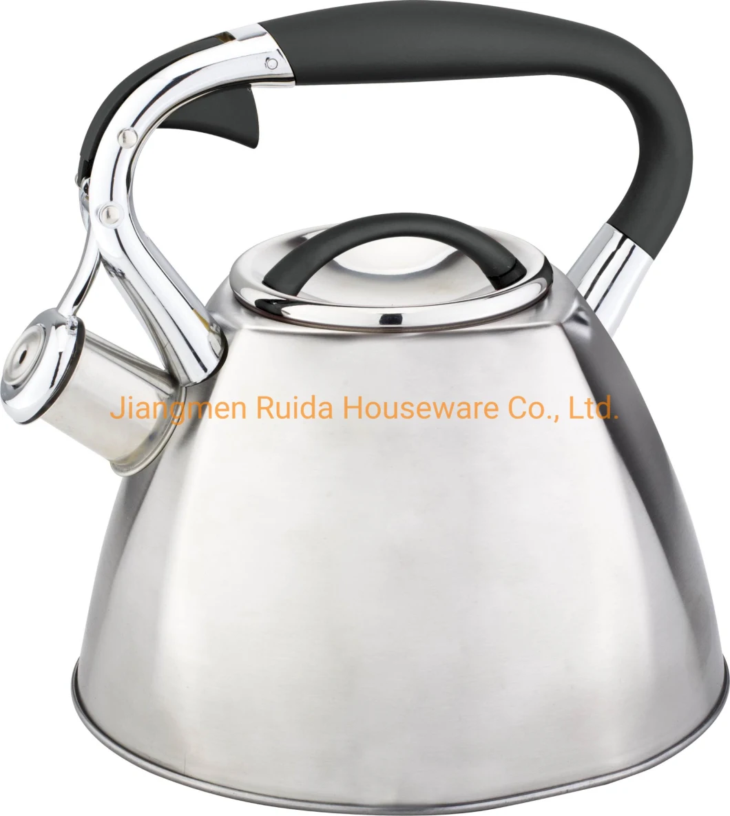 3.0L Stainless Steel Whistle Kettle Tea Kettle Water Kettle with High Quality Ice Painting