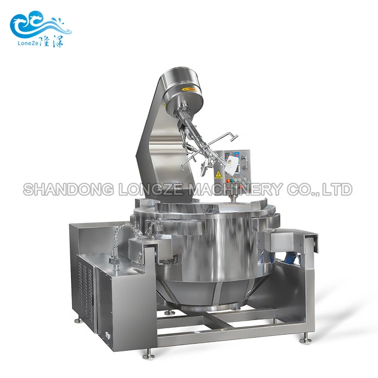 Industrial High Capacity Electric Heated Jacketed Kettle for Chicken Sauce Soy Bean Sauce