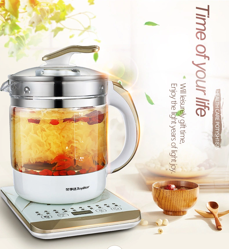 Water Glass Electronic Home Appliances Boil Dry Protection Electric Kettle Kitchen Pot