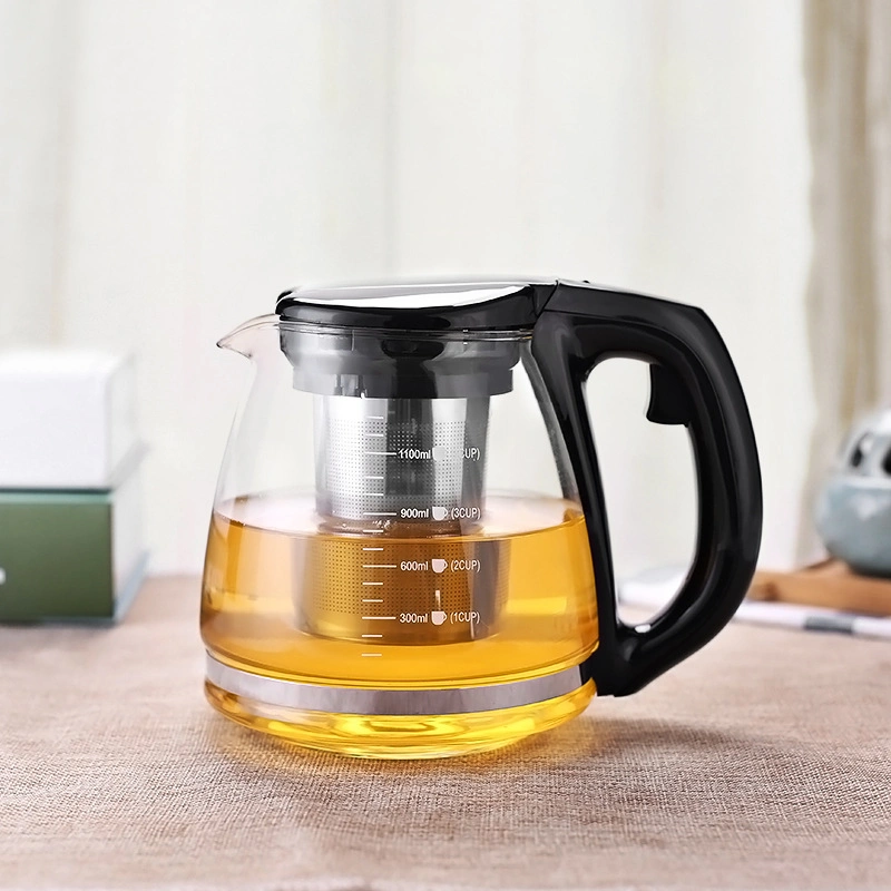 Glass Kettle for Tea Coffee Heat Resistant Glass Kettle Manufacturer