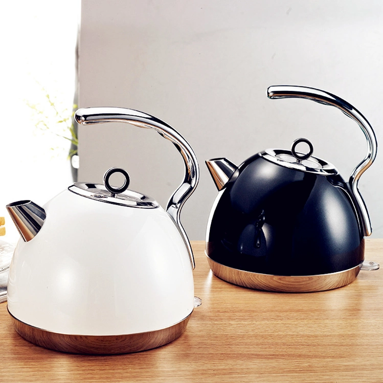 Electric Kettle Stainless Steel Automatic Power off Kitchen Anti-Dry Protection 220V