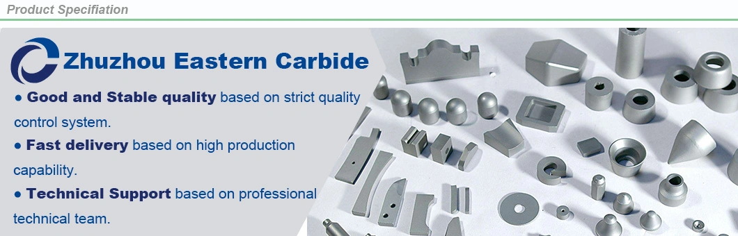 K10 K20 P30 Carbide Brazed Tips / Carbide Welding Tips
