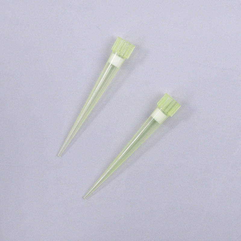 Laboratory Supplies 200UL Filter Plastic Sterile Medical Pipette Tip