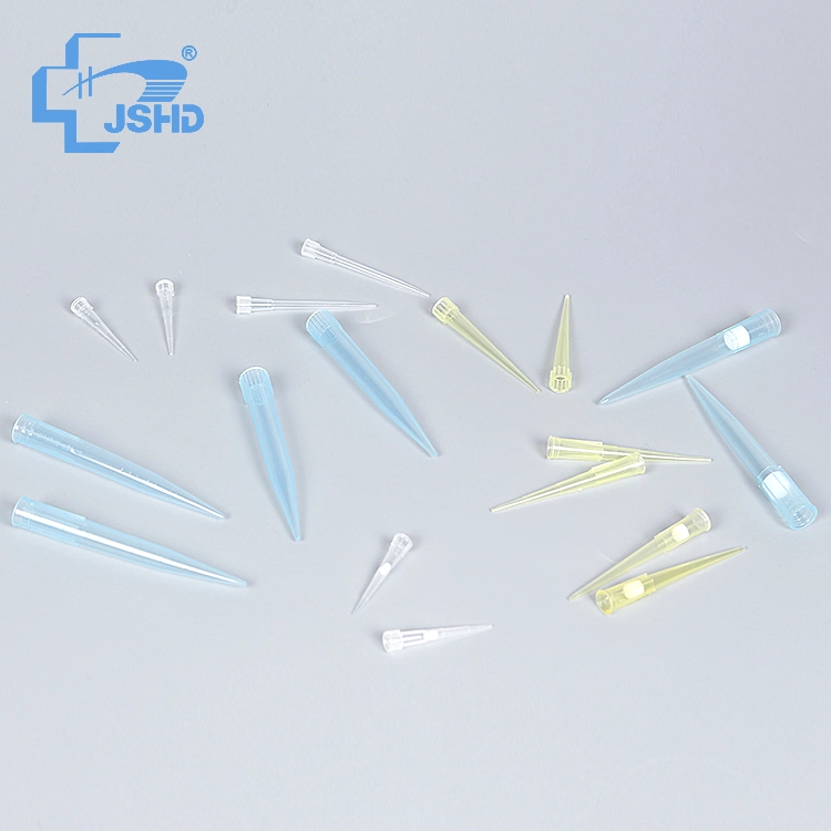 Sterile DNA Rna Free Clear Pipette Filter Tips for Laboratory