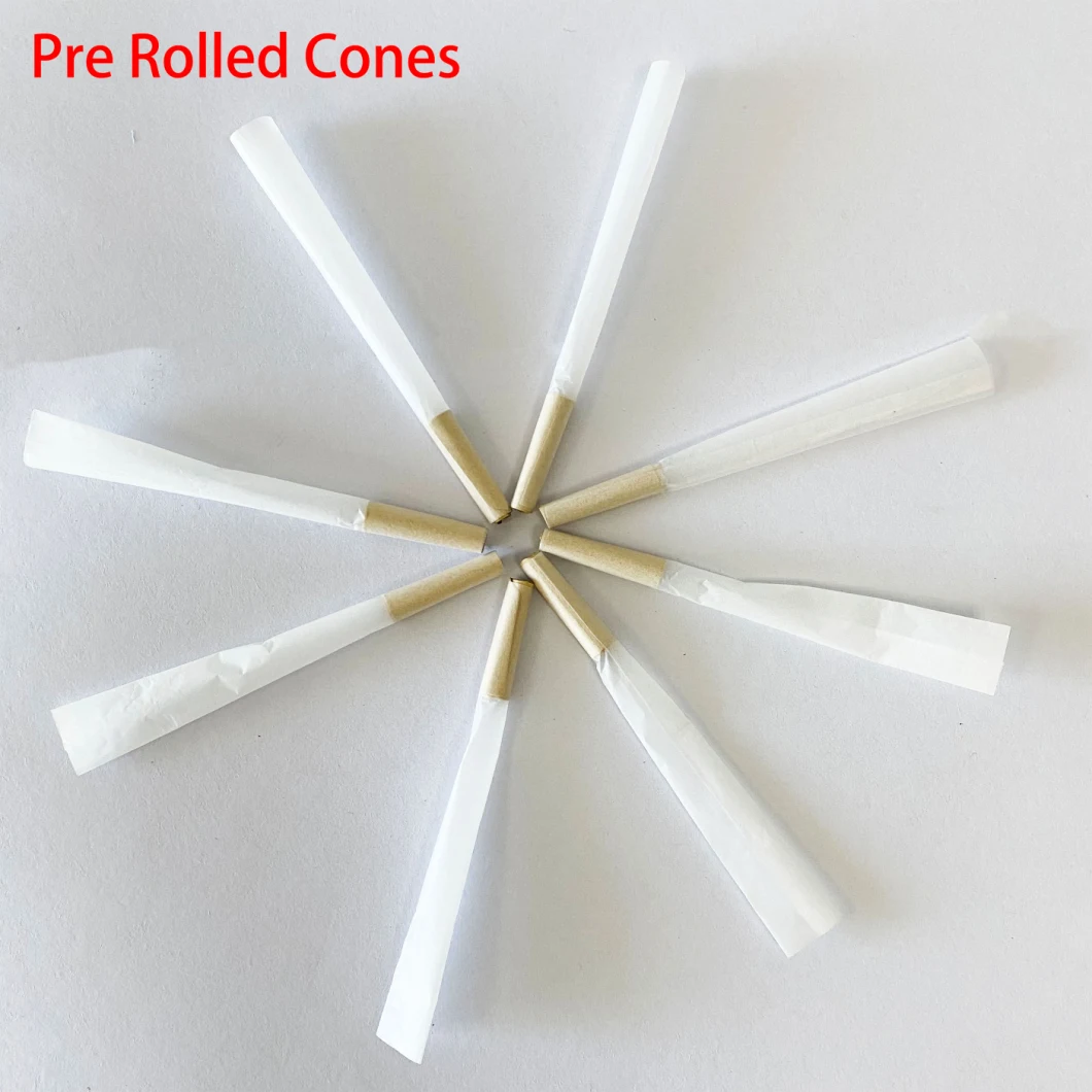 Pre-Rolled Cone Filter Tips Unbleached Hemp Smoking Rolling Paper Cones