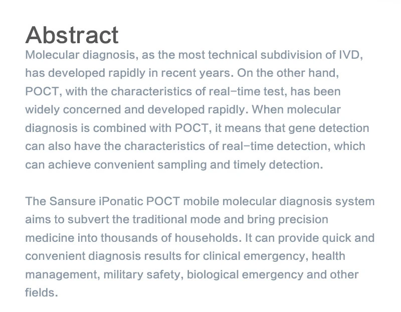 Portable Real Time PCR Detection System Combined Nucleic Acid Extractor Automatic PCR Rna Extration Purification