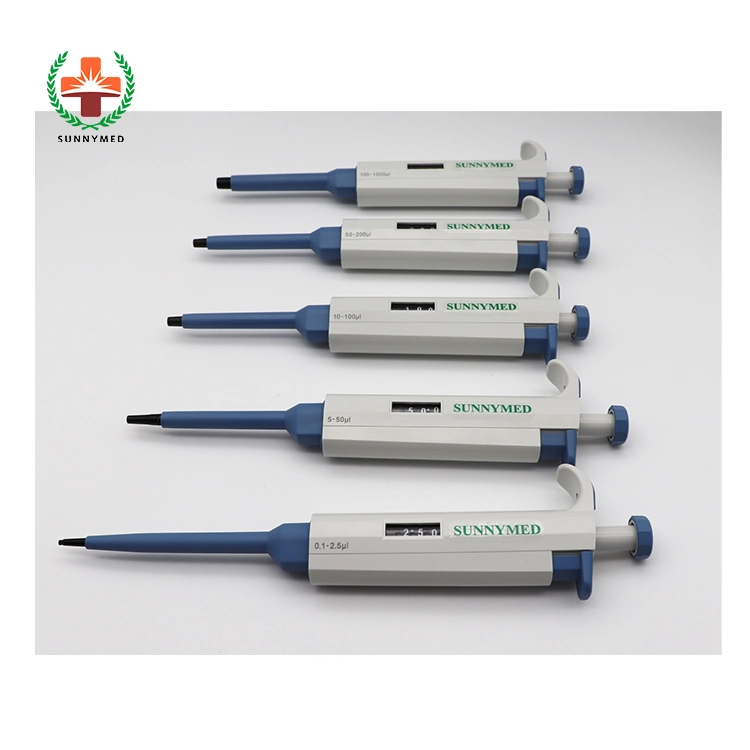 Sy-B109 0.1μ L-10ml Adjustable Volume Pipette Single Channel Medival Lab Pipette