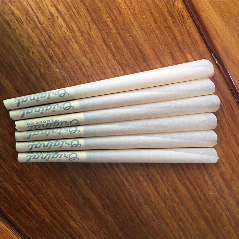 Pre-Rolled Cone Filter Tips Personalized Unbleached Hemp 1000 PCS Per Box Smoking Rolling Paper Cones