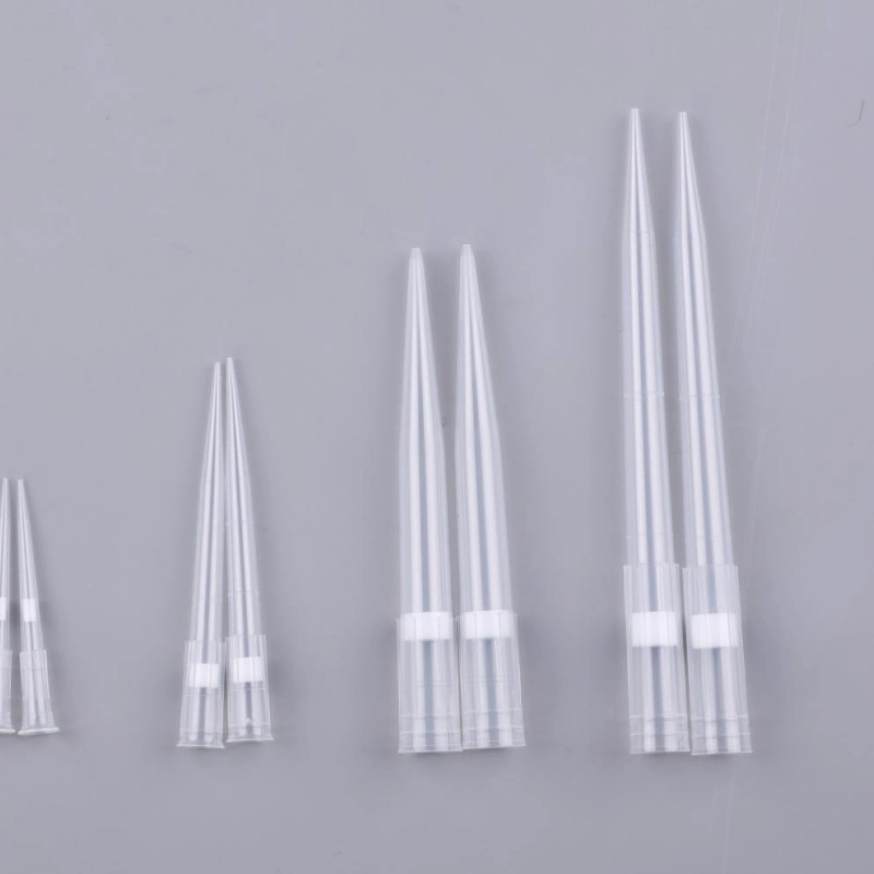 Sterile Pre Sterilize 1000UL Universal PCR Filter Pipette Tips for Laboratory