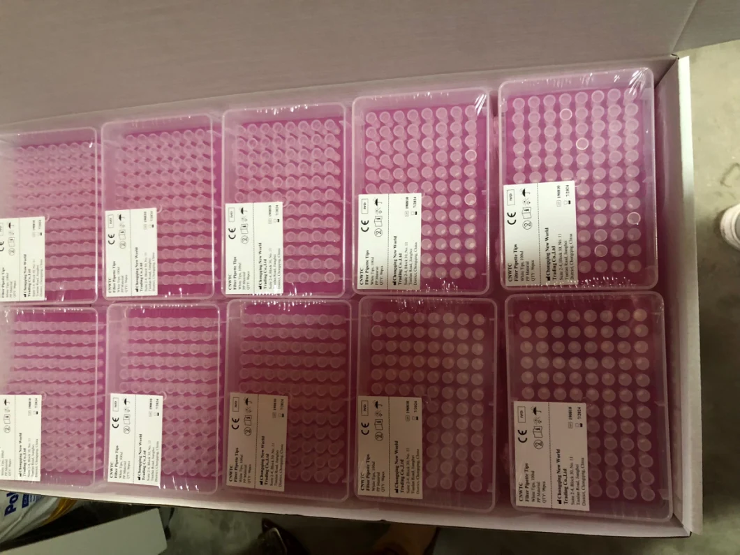 E. O Sterile Racked Filter Tip 1000UL Pipette Tip Box