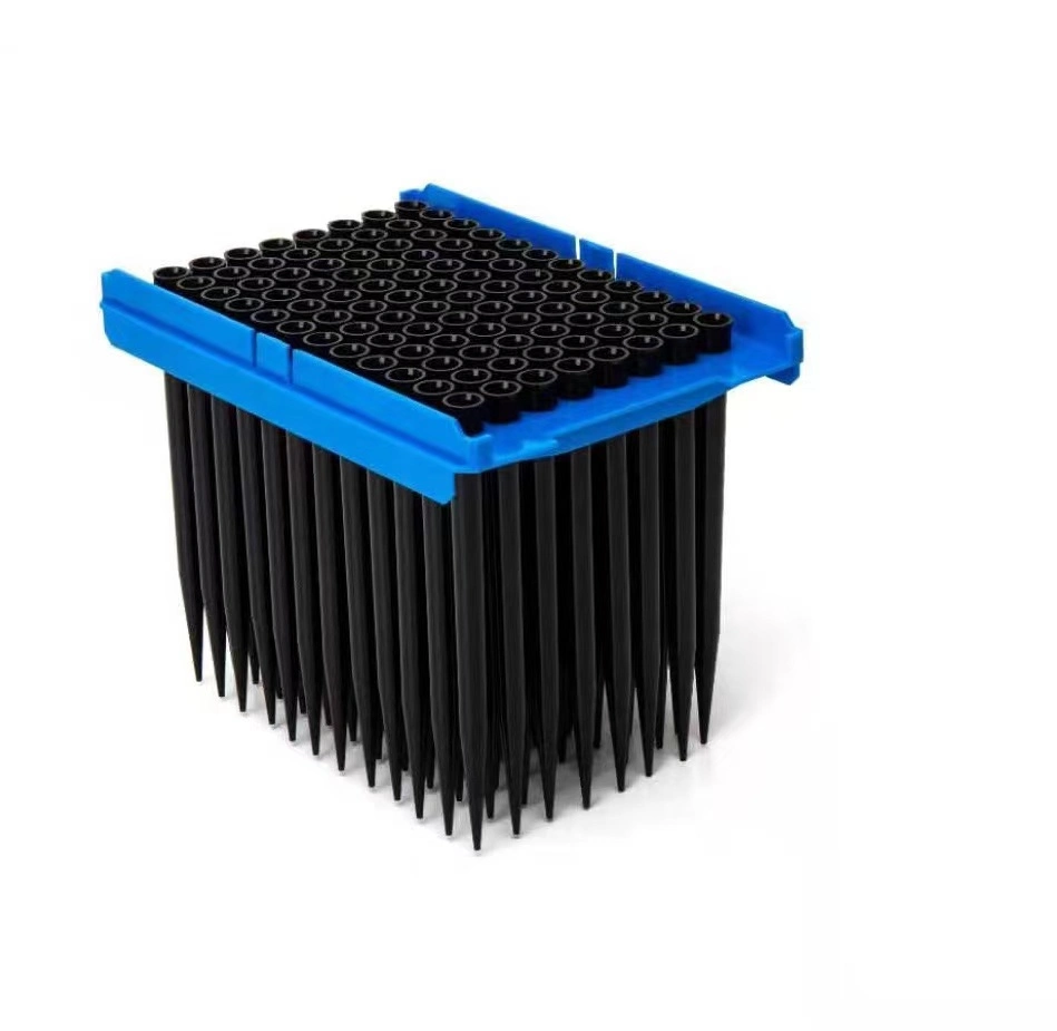1000UL Lab Select Disposable Black Conductive Sterile Filter Pipette Tips