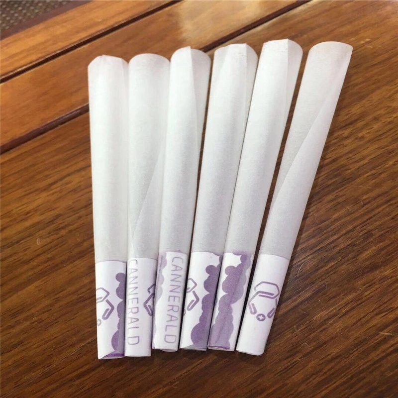 2020 Hot Sale Pre-Rolled Cone Filter Tips Personalized Unbleached Hemp Smoking Rolling Paper Cones