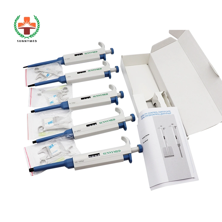Sy-B109 0.1μ L-10ml Adjustable Volume Pipette Single Channel Medival Lab Pipette