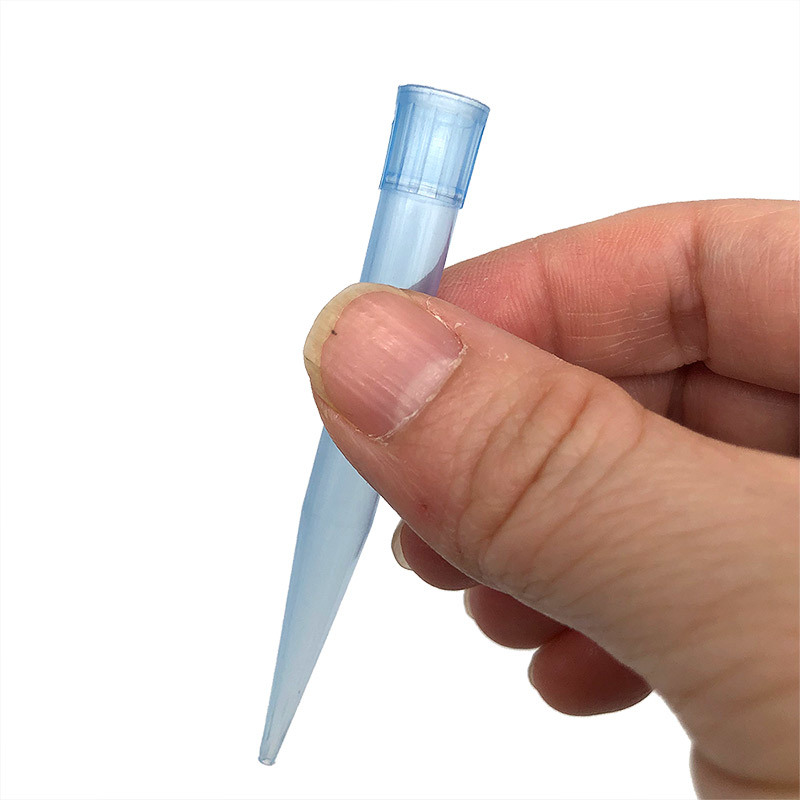 Disposable Sterile Plastic Blue 100UL 10ml Filter Pipette Tips