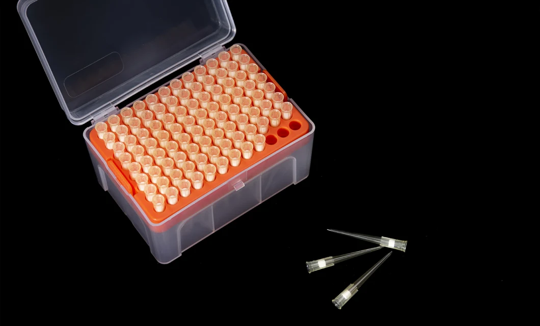 Nice Quality 1000UL Material Pipette Tips with Filter