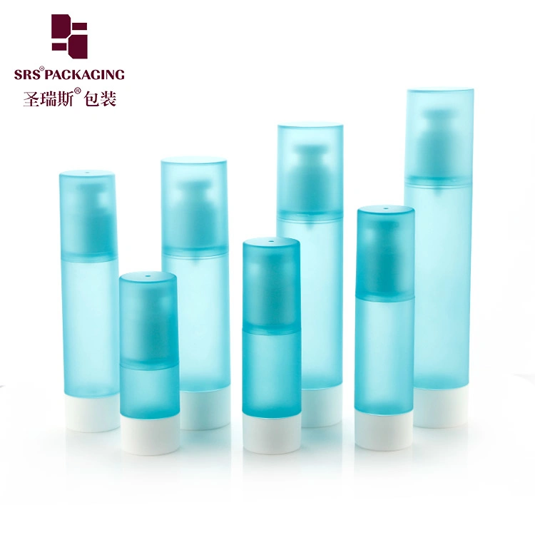 15 ml 30 ml 40ml 50 ml 80ml 100 ml 120ml Airless Pump Skincare Cosmetic Bottle