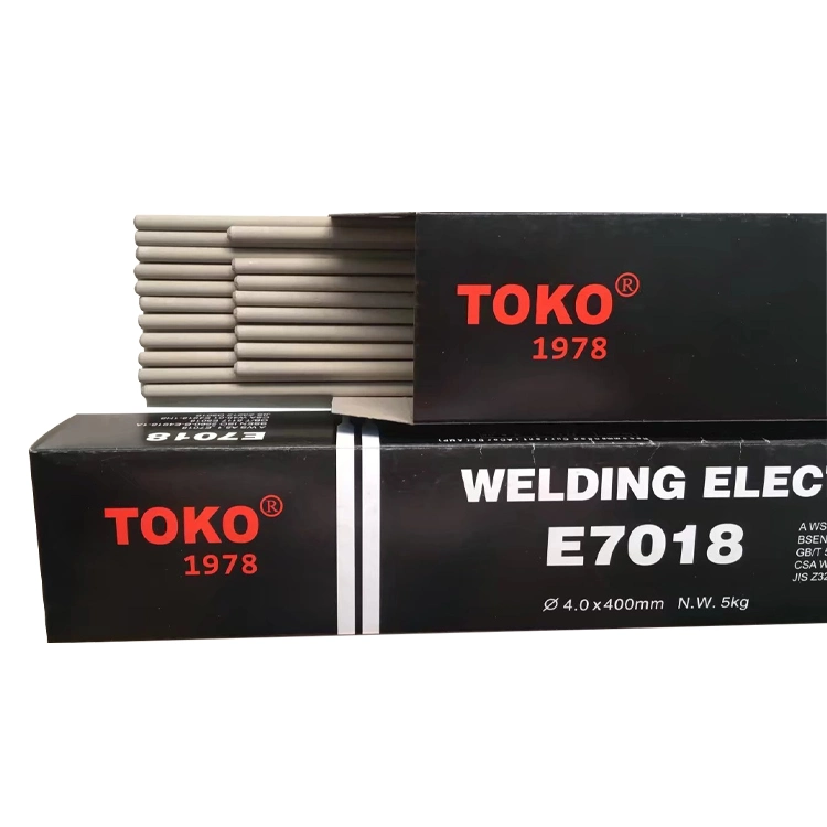 Toko Brand 2.5*350mm E7018 Low Hytrogen Mild Steel Made Welding Rod