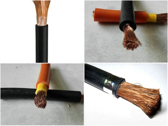 70mm2 95mm2 120mm2 Single-Core Welding Machines Used Super Flexible Electric Welding Cables