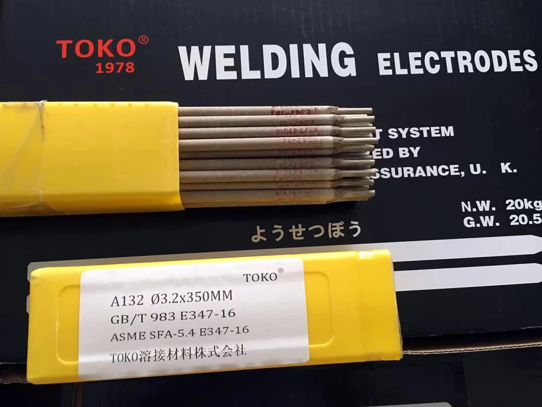 E347-16 Stainless Steel Welding Stick Electrodes
