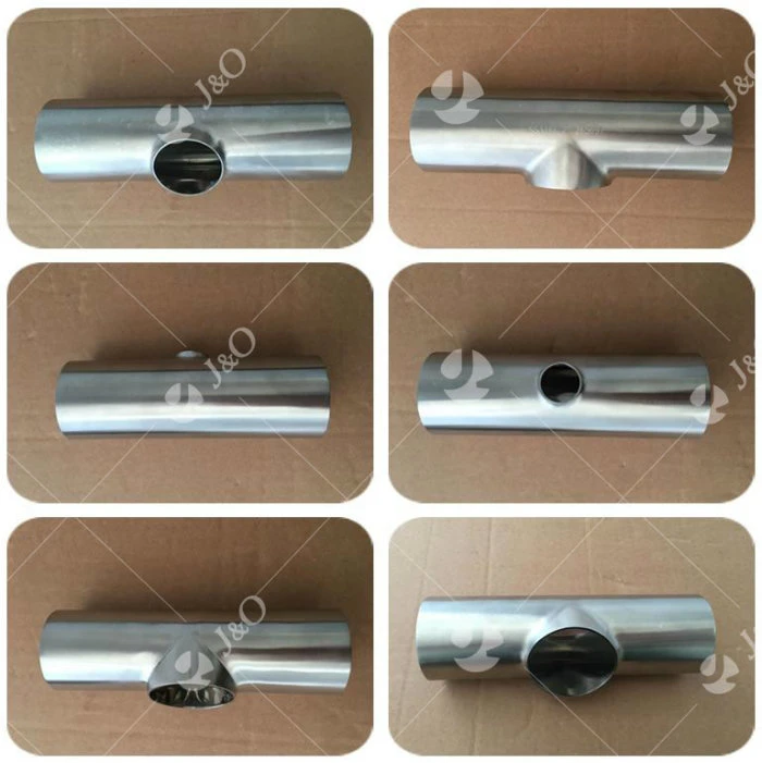 Stainless Steel Hygienic Short Type Forged Welded Reducing Tee