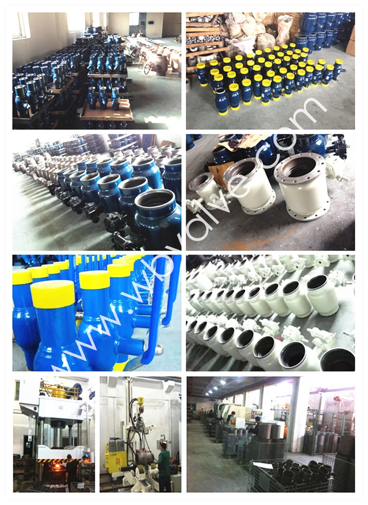 Pn25 Flanged Type Fully Welding Ball Valve with Locking Device