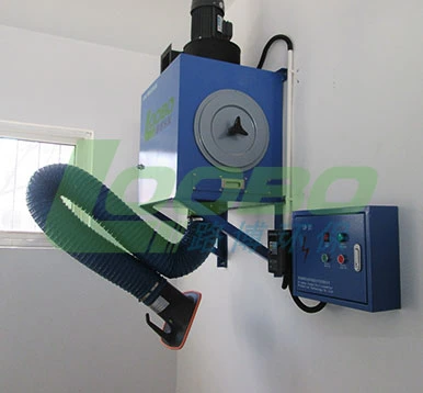 Loobo Manufacture Welding Fume Master, Welding Dust Extractor with Self-Cleaning System