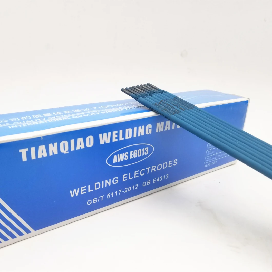 Factory Supply 3.2mm E6013 Carbon Steel Welding Electrode for Welding