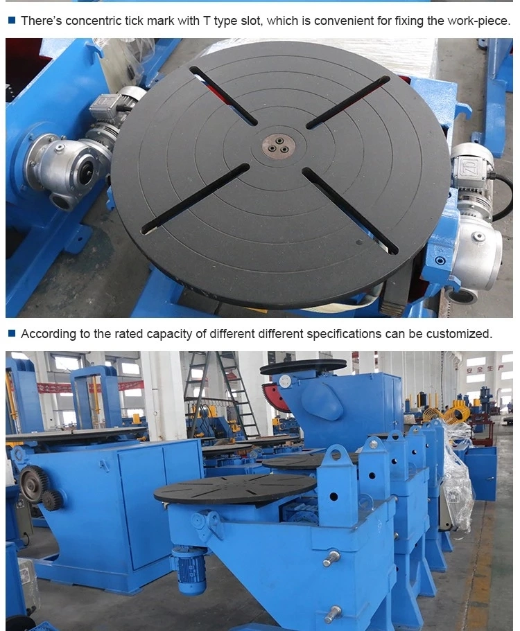High Speed Electric Turntable Type Automatic Welding Positioner