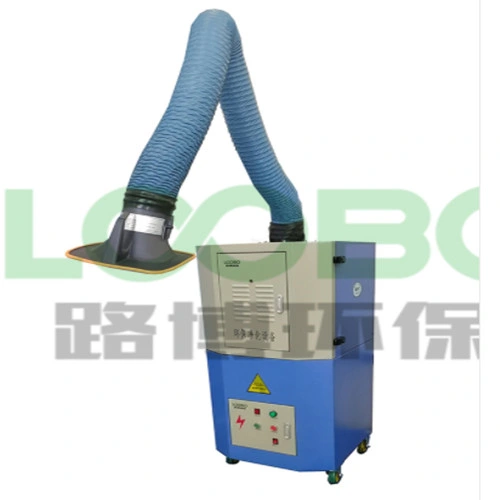   Big Air Volume Mobile Welding Dust Cleaning and Fume Extraction From Loobo