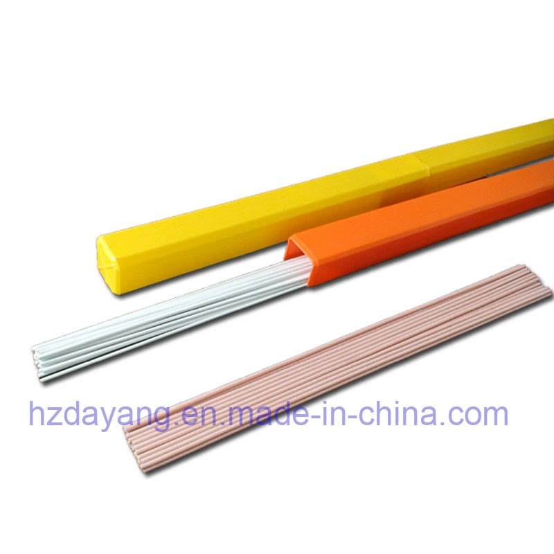Flux Coated with Different Color Higher Quality Rbcuzn-C Welding Wire