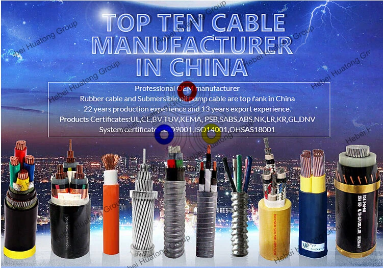 CCA Rubber Insulation Electric Welding Cable Rubber Jacket Welding Cable