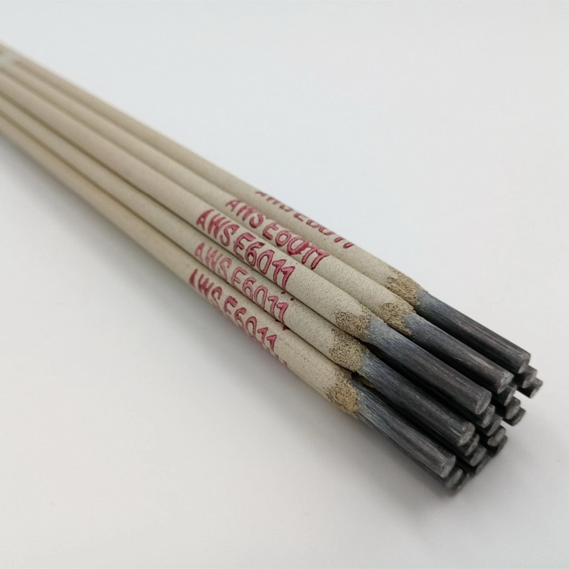High Quality 4.0mm Welding Electrode E6011 Welding Rod E6011 with Small Spatters and Easy Arc