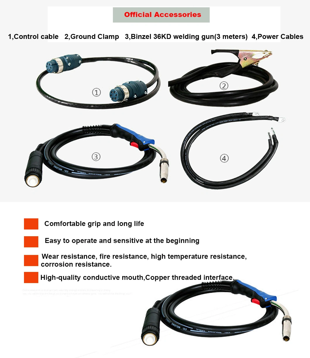 All Digital Control System 100% CO2 MIG/Mag/CO2 Welding Process Inverter MIG Welding Machine