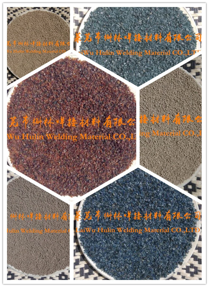 Agglomerared Welding Flux Powder for Steel Structures Fabrication Sj101
