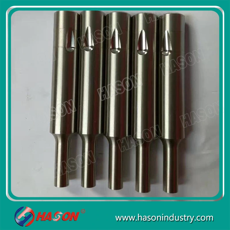 Carbide Welding Punch Rod Tungsten Steel Cemented Carbide Punch, Head Type Versatile Punches, Ball Lock Punches