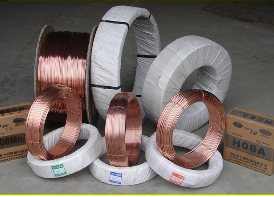 Aws A5.17 Em12/4.0mm Submerged Arc Welding Wire Golden Bridge Welding Copper Wire From China