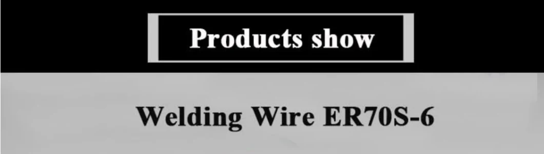 Copper Solder Wire Welding Wire Er70s-6/ Sg2/ G3si1 MIG Welding Consumable From Golden Bridge Manufacturer