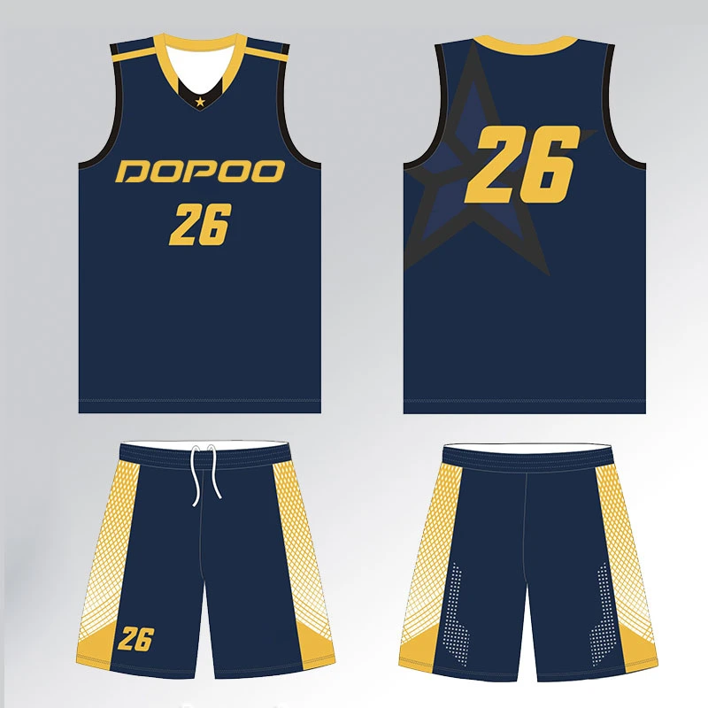 Custom Team Sublimation Basketball Jersey for Academy