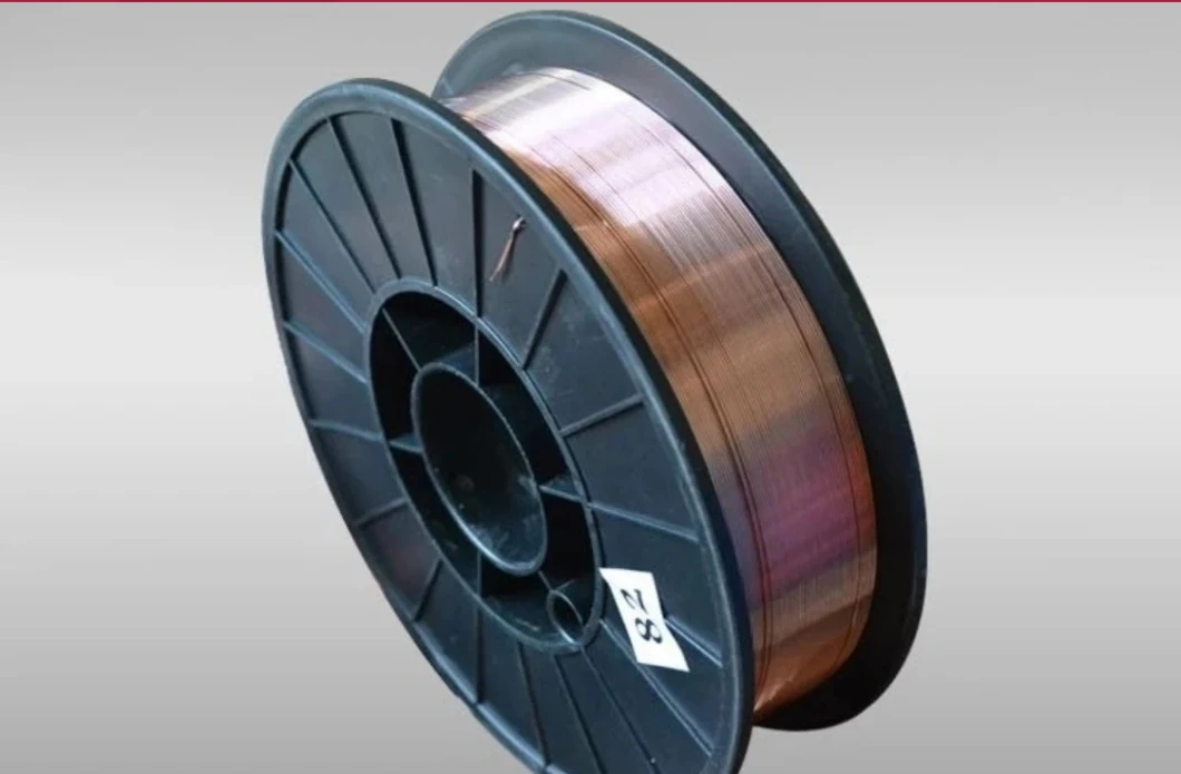 Coated Copper Welding Wire Welding Electrode Er70s-6/Er50-6 CO2 Gas Shielded Welding Wire