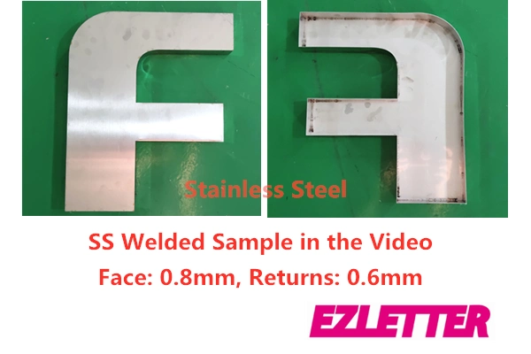 Ezletter 500W Hand-Held Fiber Laser Welding Machine for Welding Metal