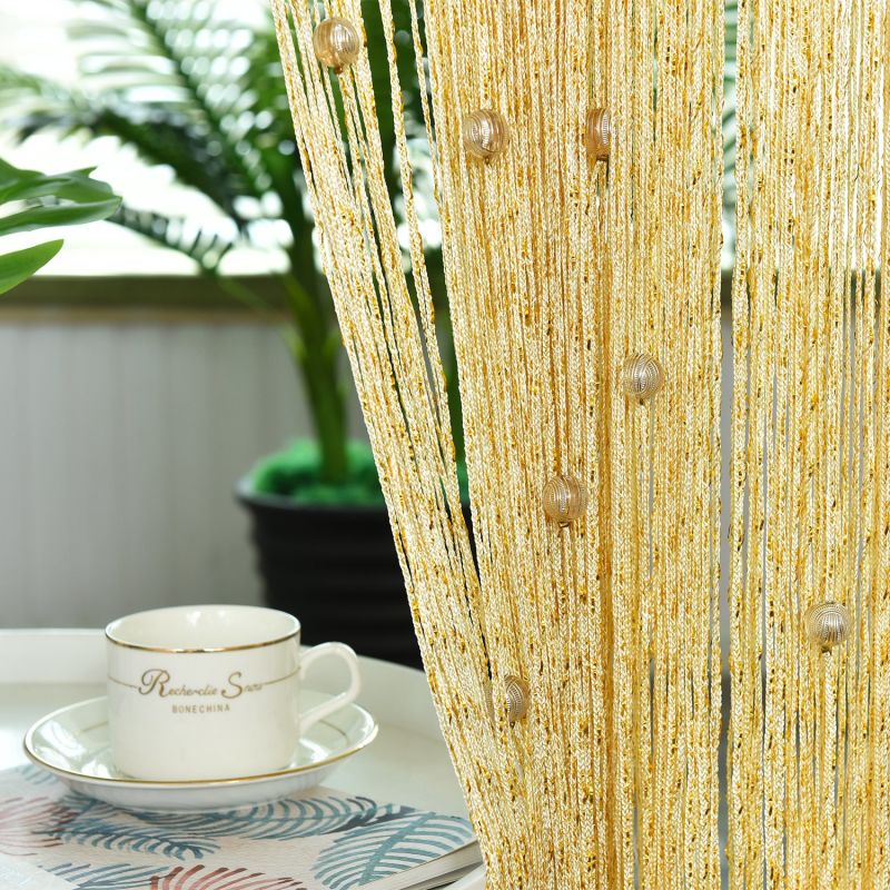 Wholesale Curtains Decoration String Curtains with Crystal Beads